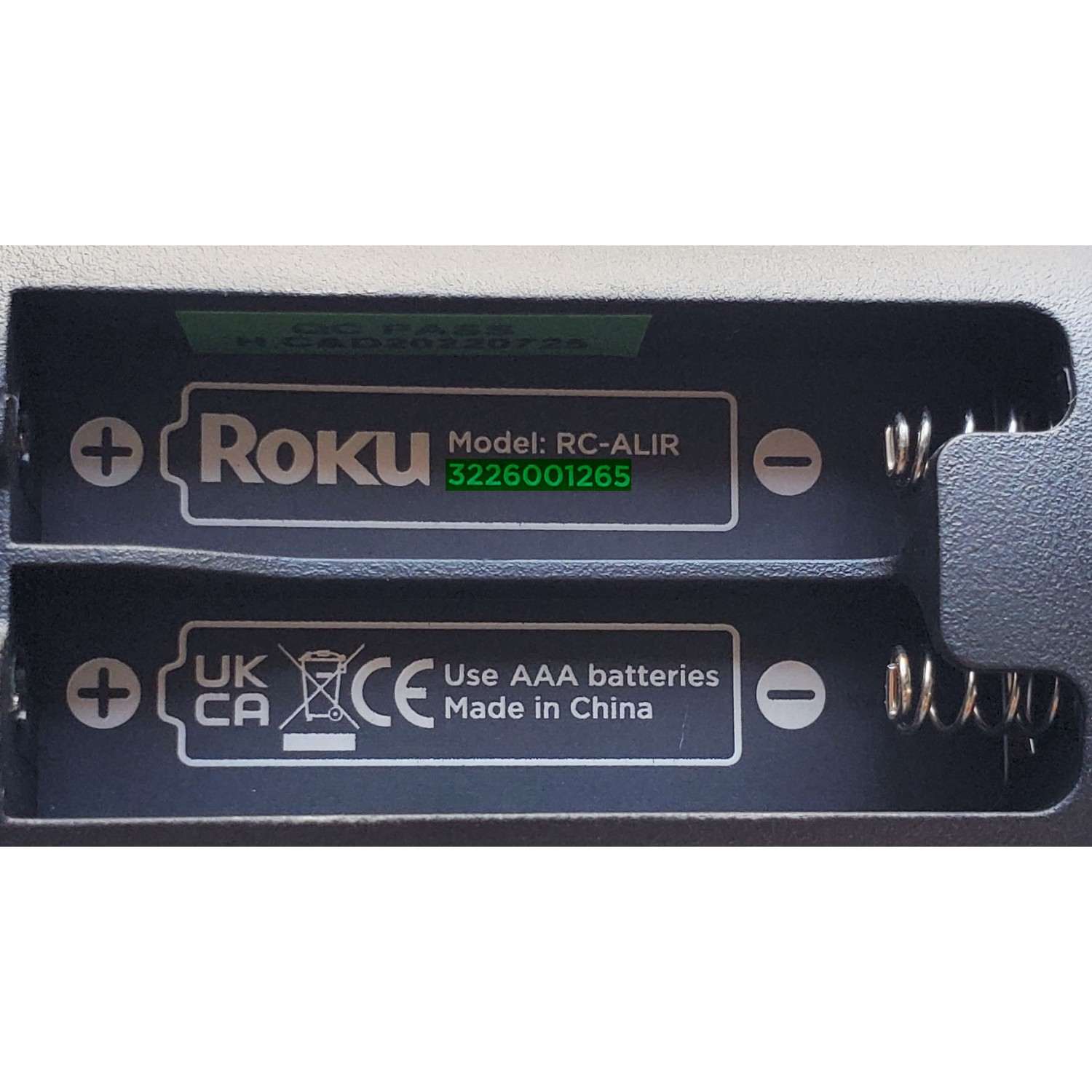 CONTROL REMOTO ORIGINAL PARA SMART TV HISENSE ROKU (( NUEVO )) / NUMERO DE PARTE 3226001265 / RC-ALIR / MODELOS 43R6D 50R6D 55R6D 65R6D 43R6E - Imagen 2